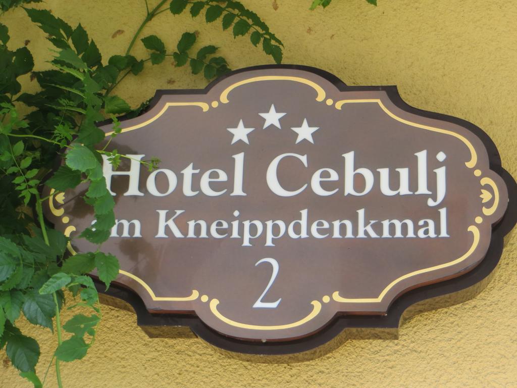 Hotel Cebulj Бад-Верисхофен Экстерьер фото
